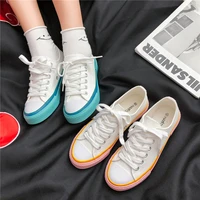 2020 new products classic all match canvas shoes low cut korean version of the trend of small white cloth shoes women
