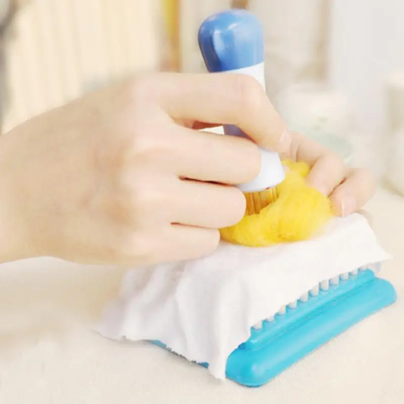 85*14 мм иглы для валяния Ручка клевер с семь игл шерсть инструмент аппликация