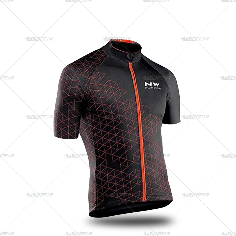 CyclingJerseys Одежда для велоспорта, набор из Джерси для мужчин, набор одежды с коротким рукавом, облегающие костюмы, быстросохнущая дышащая рубашка Pro, шорты с 3D гелевой подкладкой - Цвет: CyclingJerseys