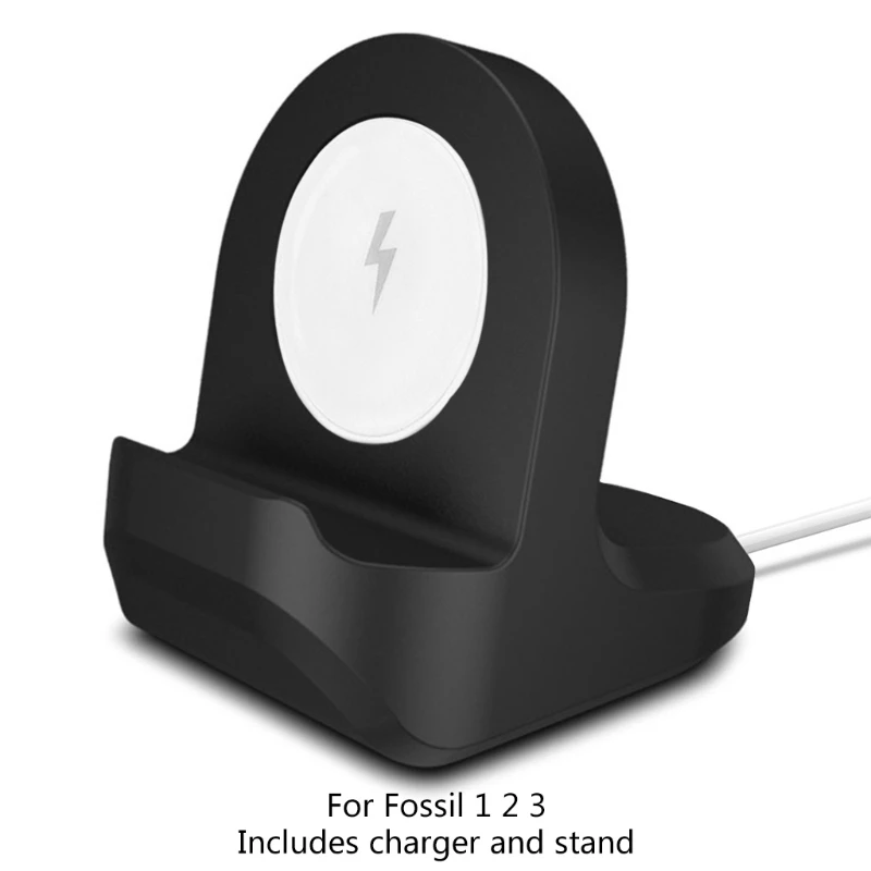 

Charging Stand Dock Smart Watch Charger Cable for fossil- Q Gen 1 2 3 Watch A0NB