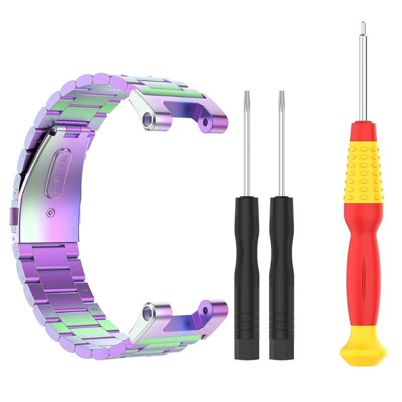 

Smart Watch Replacement Bracelet Wristbands Stainless Steel Metal Wrist Strap Watch Band for -Amazfit / -Amazfit Pro