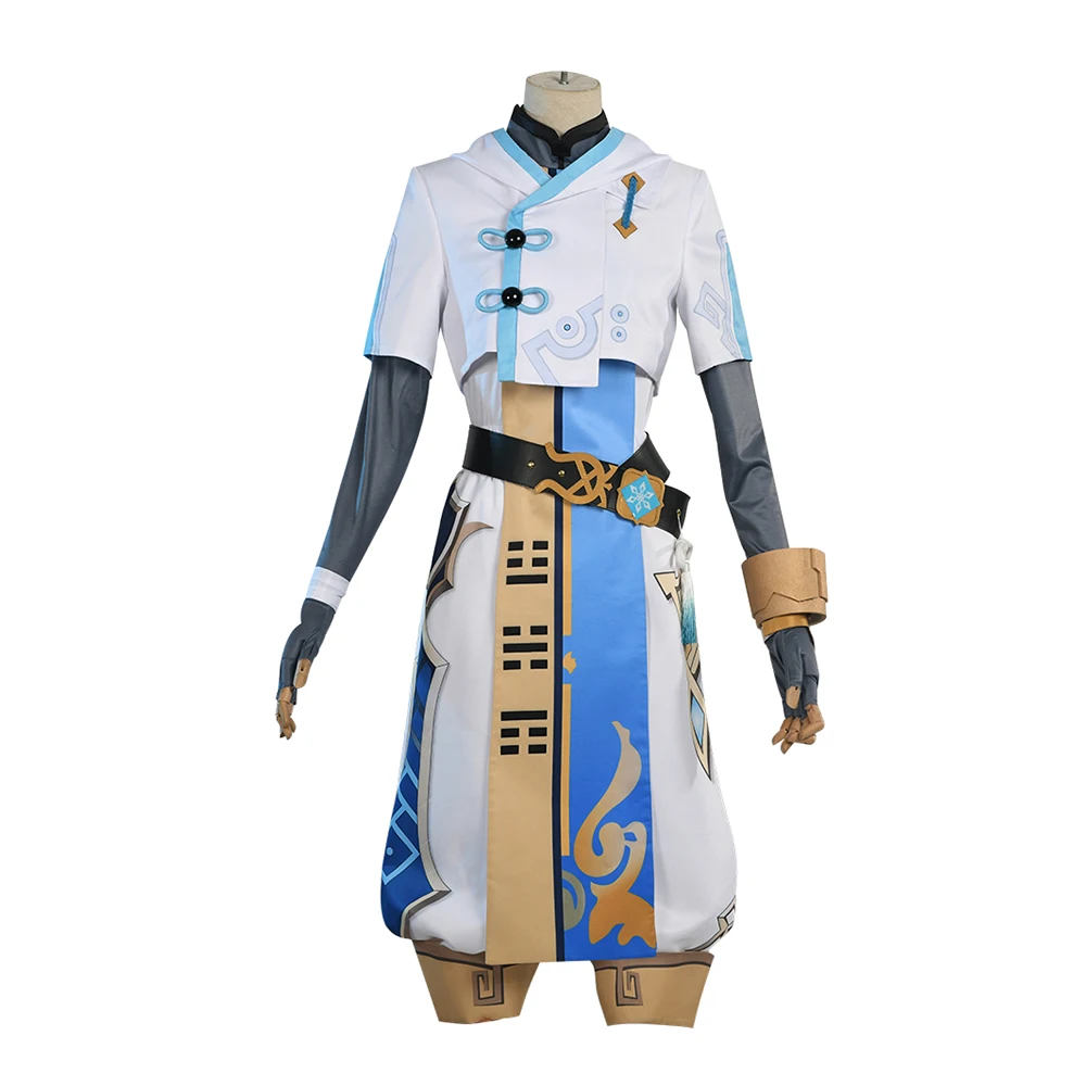 

Cosplaydiy Genshin Impact Cos KeQing Wendy Barbara Diluke ChongYun Game Suit Cosply Costume