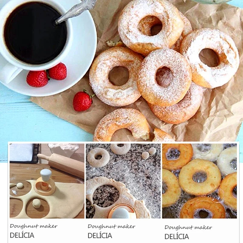 Форма для пончиков 1 шт. резак из пищевого АБС пластика самостоятельного