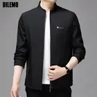 Высококачественная новая дизайнерская брендовая Повседневная модная мужская куртка-бомбер с воротником-стойкой куртки и пальто Корейская ветровка мужская одежда