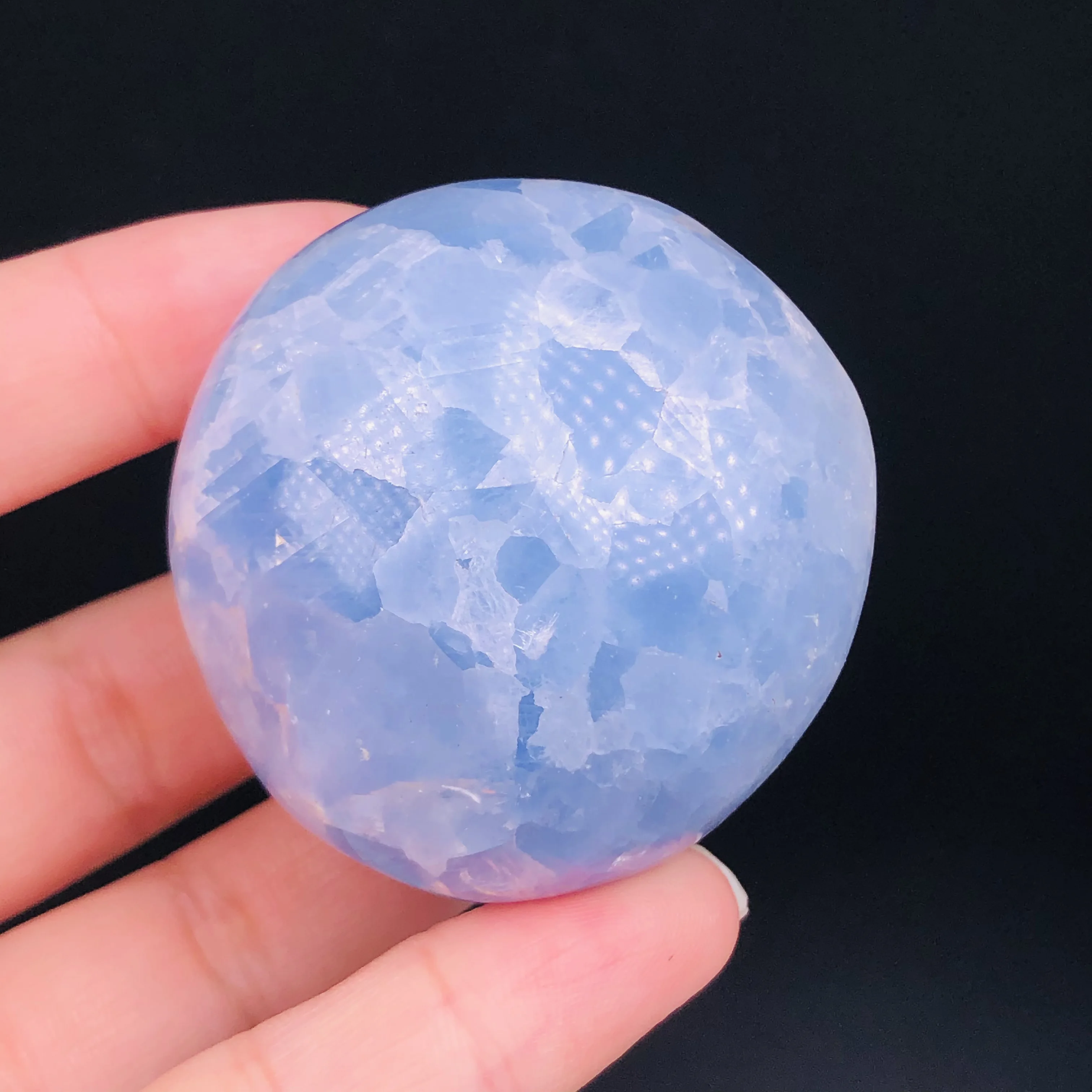 1 шт. натуральный Небесно Голубой Кианит пальмовый камень драгоценный