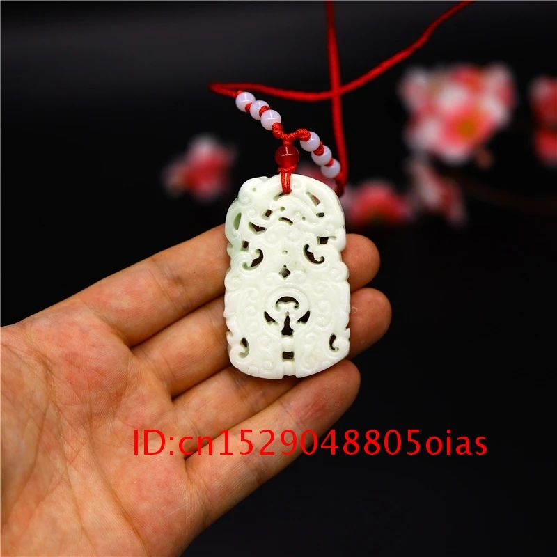 Подвеска Шарм для женщин ювелирное изделие из нефрита имитация природной