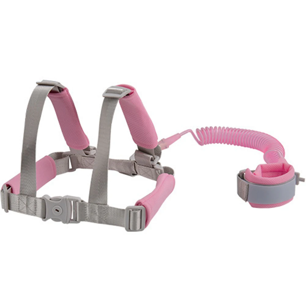 

1.5M Adjustable Kids Safety Harness Child Wrist Leash Anti-lost Link Children Belt Walking Assistant Baby Walker Wristband