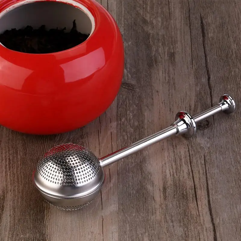 

Stainless Steel Teapot Tea Strainer Ball Shape Mesh Tea Infuser Filter Reusable Tea Bag Spice Tea Tool Accessories Drop Shipping