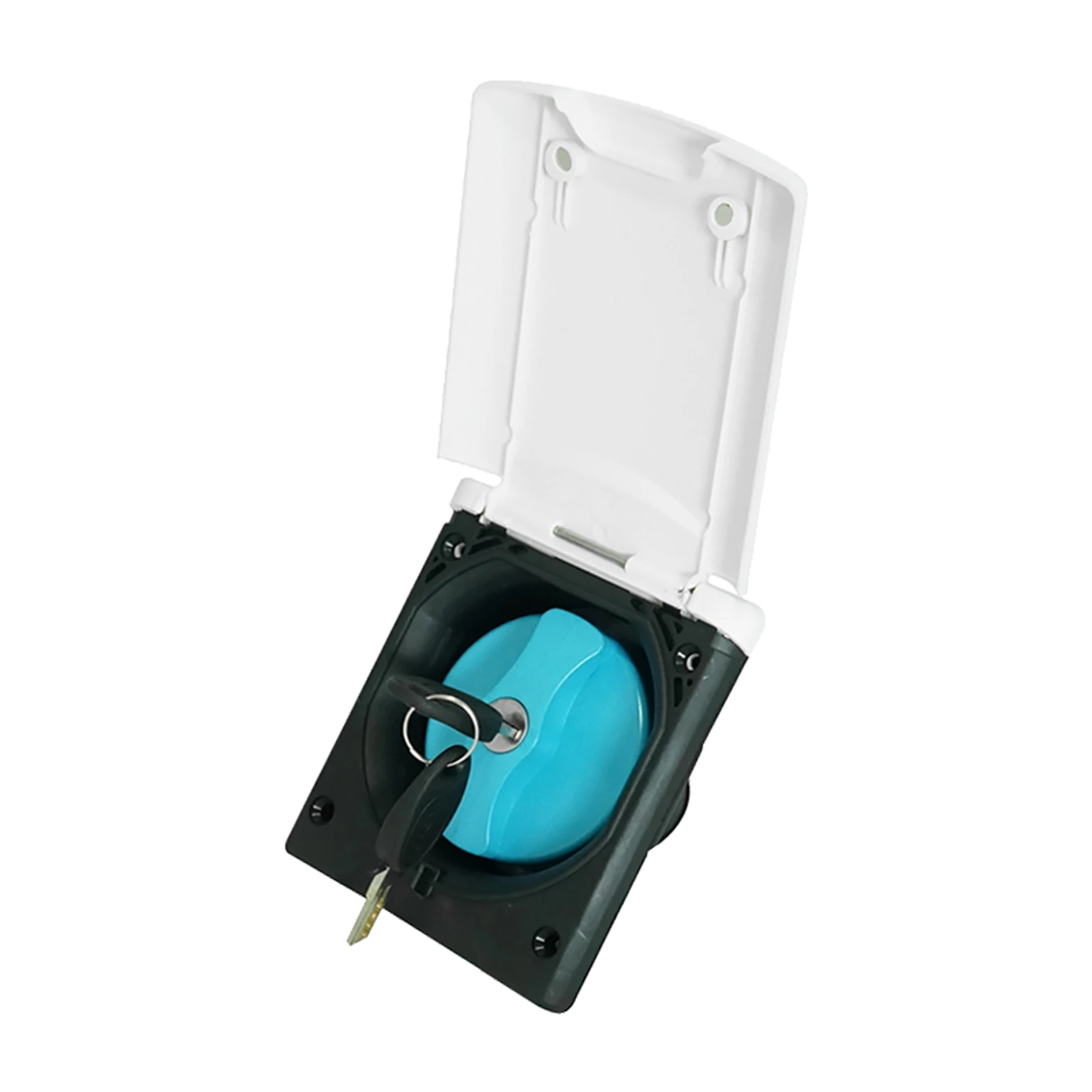 

Yacht RV Camper Retrofit Locking Gravity Water Inlet Lock w/ Keys, Easy to Install