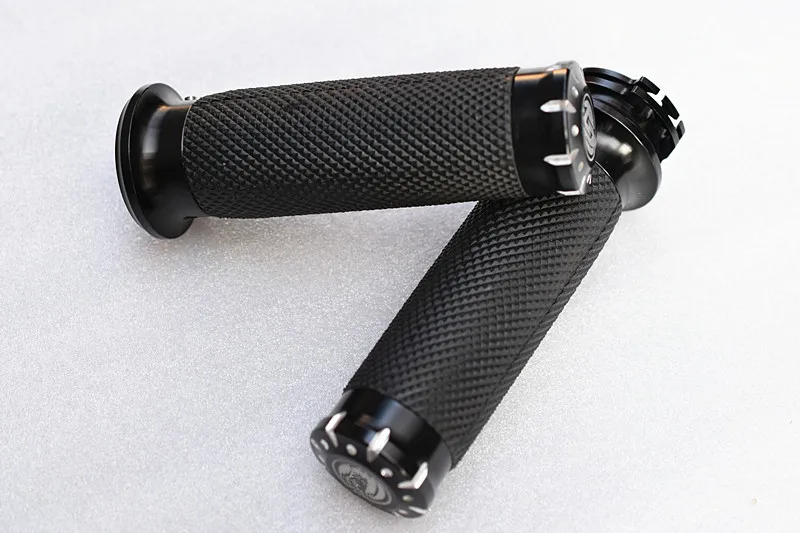 Рукоятка 1 '✥ мм для Harley Sportster 883 1200 Touring Dyna Softail резиновый руль мотоцикла Hand Grip -