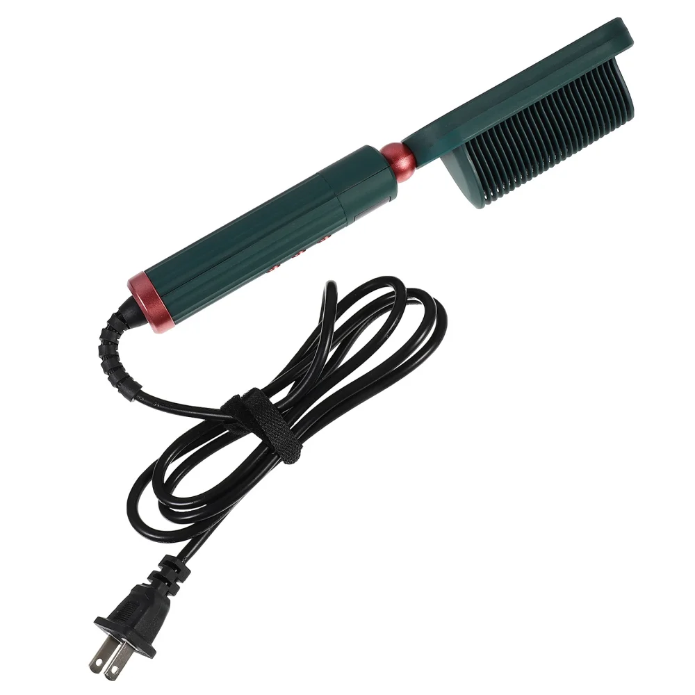 

1 Set Hair Curler Comb Hair Curling Wand Hairdressing Styling Tool (US Plug)