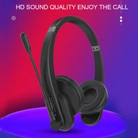 oy632 stereo telephone headset for call center bluetooth compatible headphones for live broadcast earphone
