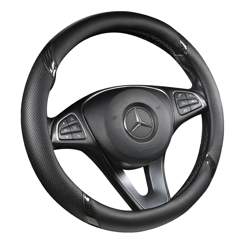 

D Shape Car Steering Wheel Cover PU Leather For Nissan Qashqai J11 Nissan X-trail T32 Golf 7 Tiguan 2019 2020 Kia Optima K5 2021