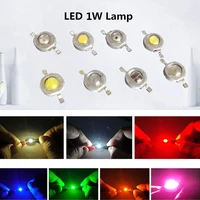 10pcsset 1w high power lamp beads colorful led super bright lamp beads night light for flashlight stage yard bulb