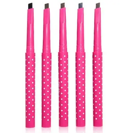

Automatic rotating square machete eyebrow pencil waterproof 5colors can choose