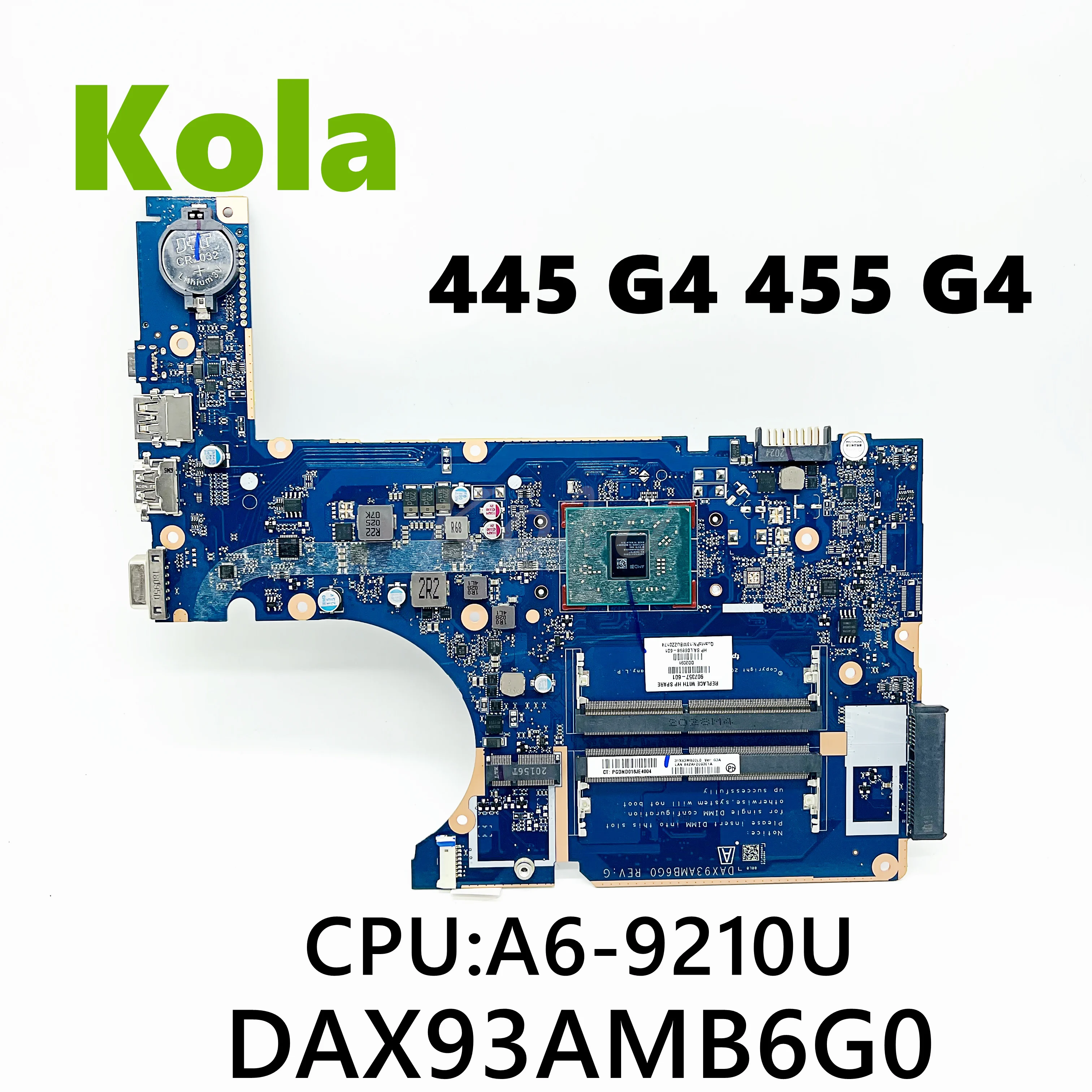 Материнская плата для ноутбука HP ProBook 907357 G4 601 DAX93AMB6G0 501-907357 | Компьютеры и офис