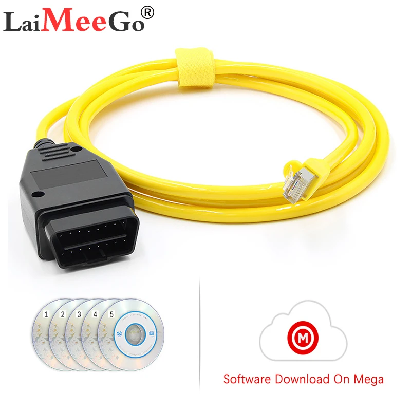 ESYS кабель ENET для BMW F Series обновление скрытых данных E SYS ICOM программатор ECU OBD OBD2
