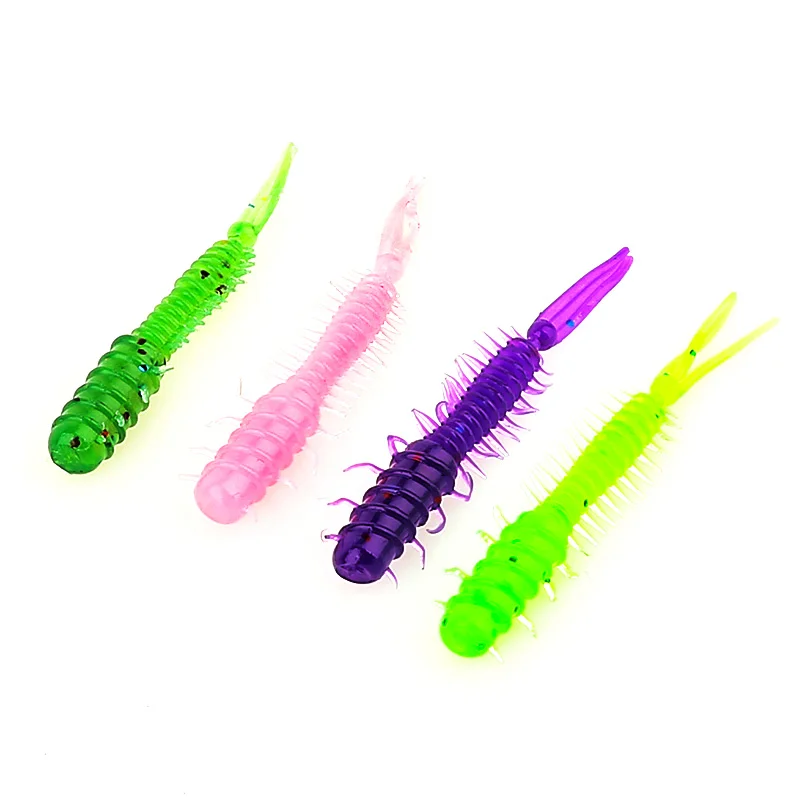 

Ardea Soft Lure 50mm 0.5g Artificial Worm Straight Tail Silicone Bait Jigging Rotate Swimbait Wobblers Fishing Tackle