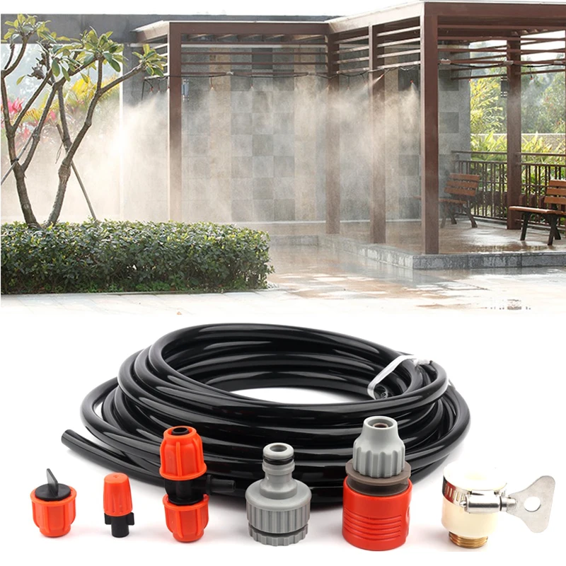 Микро система капельного орошения 3 ~ 10 м парниковая для газона садовый ороситель