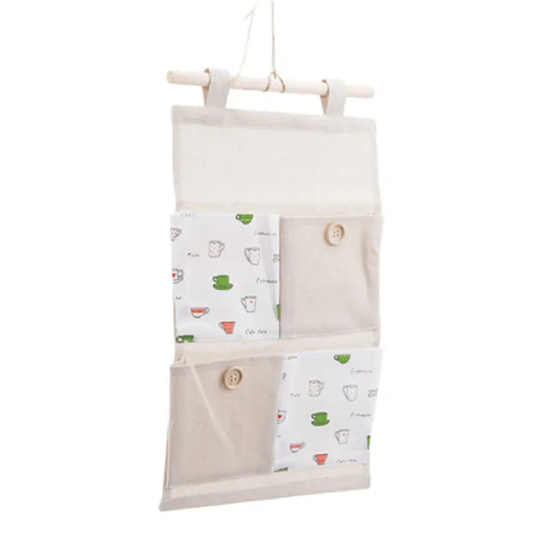 Чехол для хранения с рисунком птичьей клетки 4 отделения|Сумки вещей| |