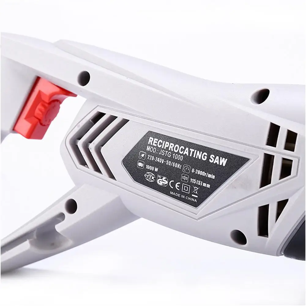 1000W Lithium Reciprocating Saws Saber Saw Portable Cordless Electric Power Tools Jig Saw For Woodworking EU
