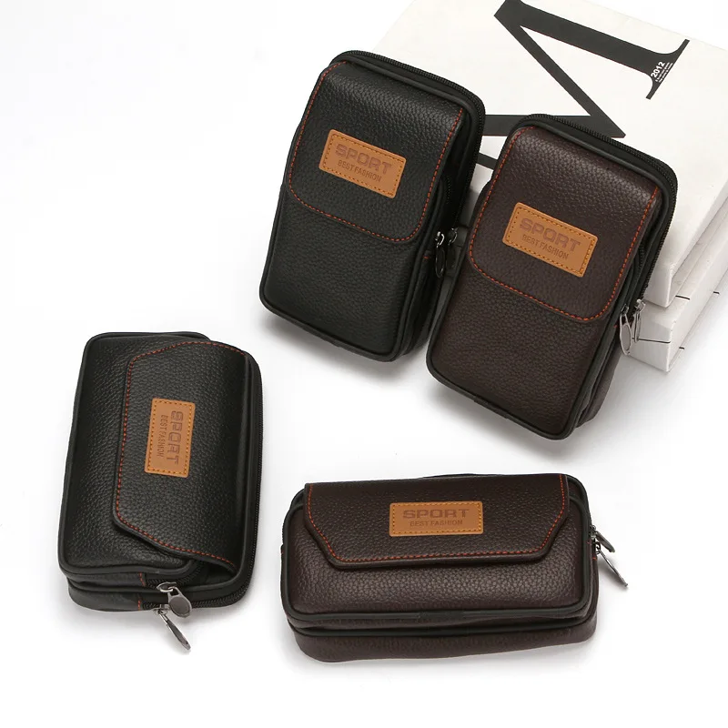 6 5 incn мужские кошельки из искусственной кожи Fannypack Поясные сумки Для мужчин