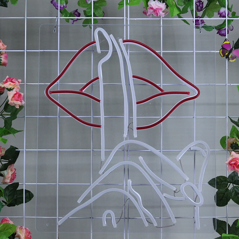 Пользовательские неоновая вывеска для организаций и магазинов Personalizedy аниме