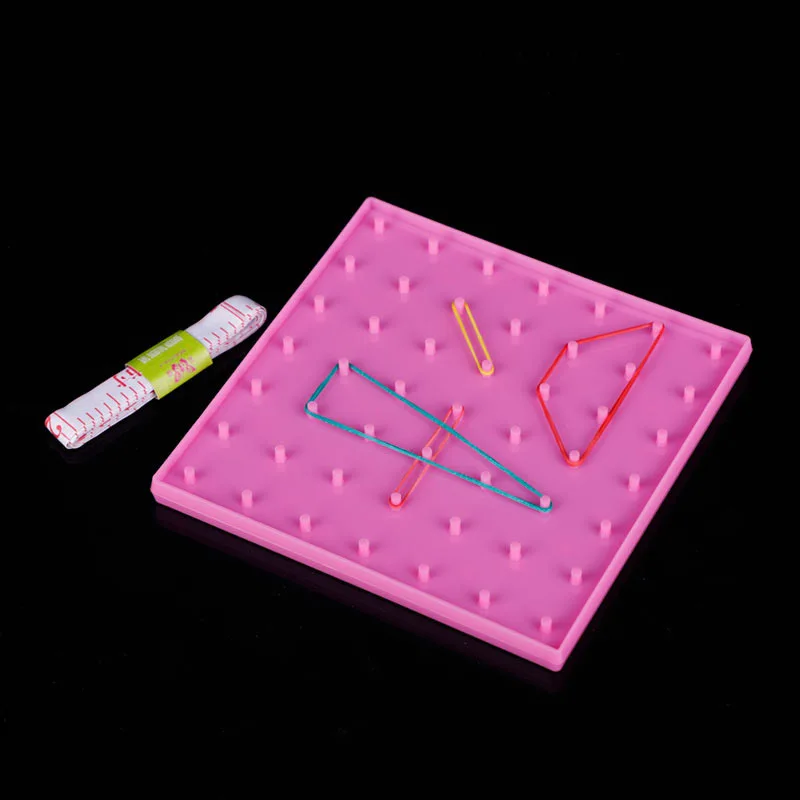 Детская развивающая игрушка Монтессори пластиковая пластина для ногтей