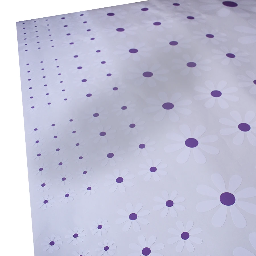 Белый ромашки с розовыми фиолетовыми лепестками цветов графическая виниловая