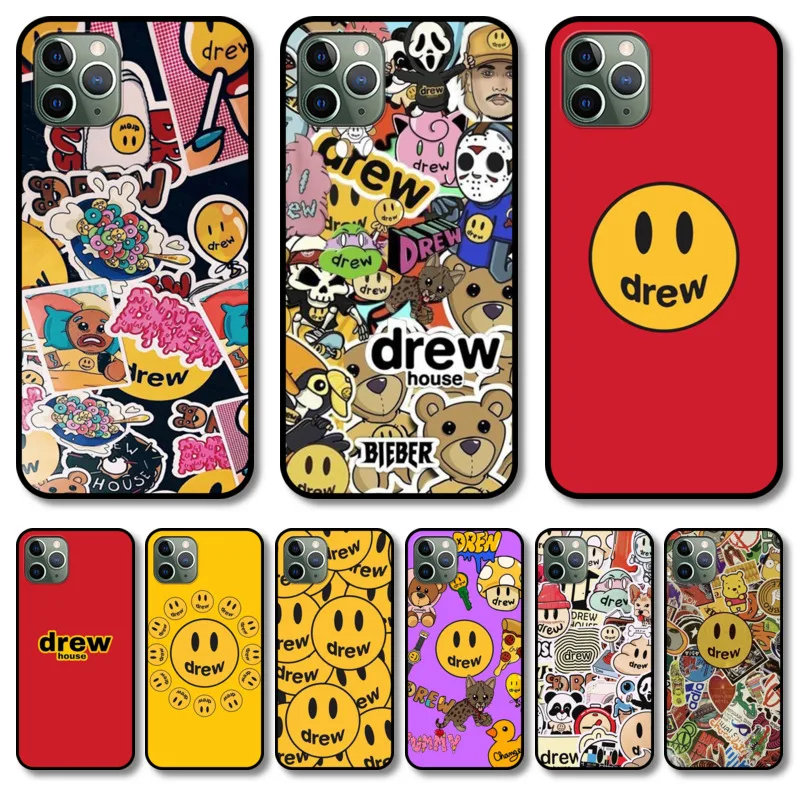 Милая улыбка чехол для телефона iphone 12 pro max 11 фотокамеры мгновенного действия 8 7 6 s