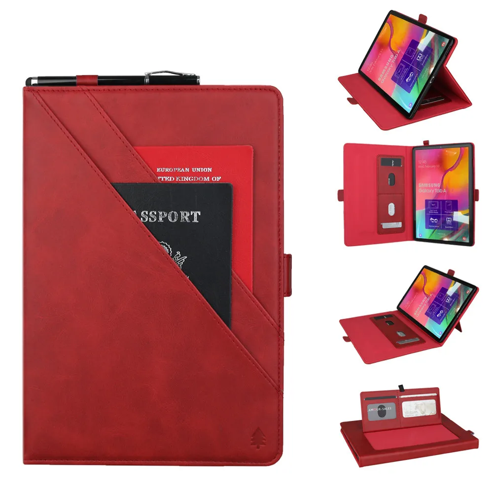 Для samsung Tab A 10,1 T510 T515 Вращающийся Кожаный чехол-подставка для Galaxy Tab A T510 T515 10,1 дюймов чехол для планшета+ ручка