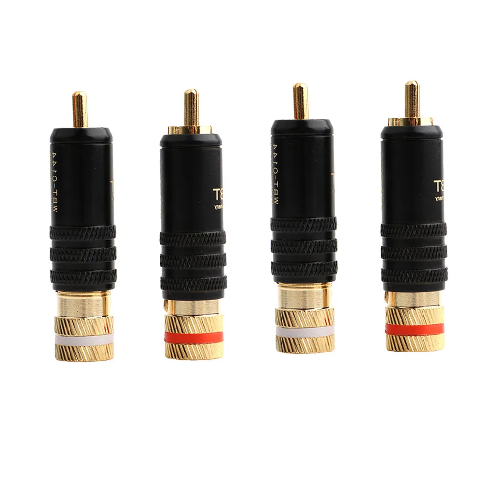 2 предмета в комплекте Hi Fi соединительный кабель Rca расширения RCA Вилки WBT 0144