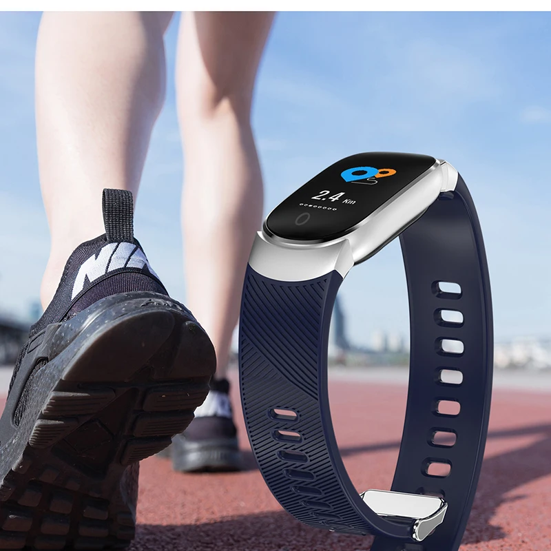 

QW16 Smart Watches WWOOR New Men Women Smart Wristwatch Heart Rate Sleep Monitor Pedometer Bluetooth Connection For Android IOS