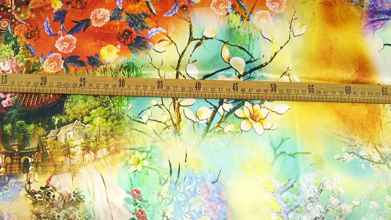 Ткань из супер Франции ткань тяжелого шелка и сатина для одежды рубашка блузка