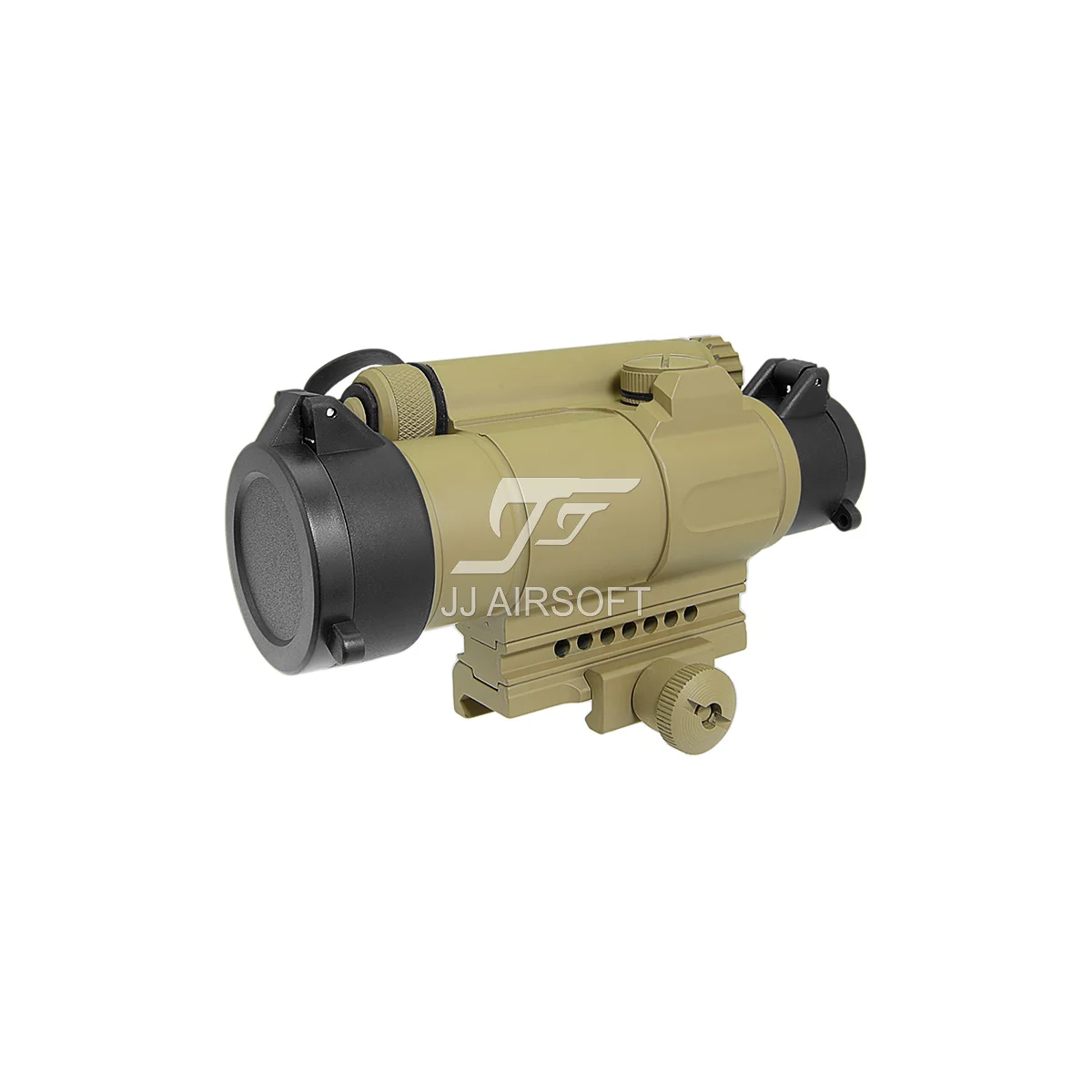 JJ Airsoft M4 Red Dot с Killflash / (черный/коричневый) | Спорт и развлечения