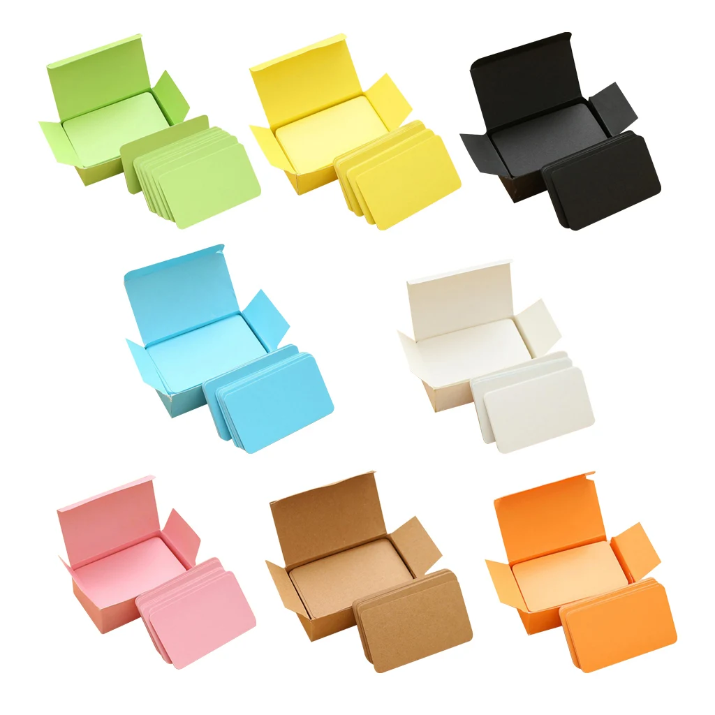 90 листов в коробке бумажные пустые индексные флэш карты сделай сам поздравление