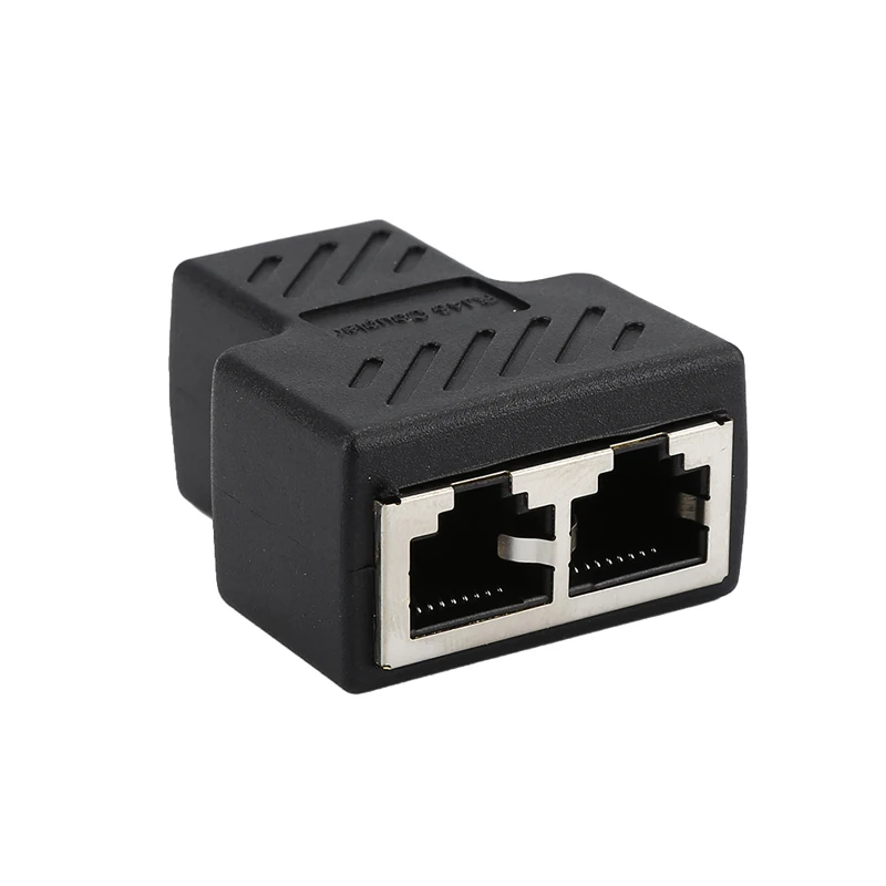 Сетевой кабель RJ45 для ноутбука и ПК от 1 до 2 выходов LAN Ethernet сетевой адаптер разъём