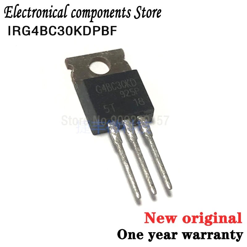 100% новый оригинальный один год гарантии 10 шт. IRG4BC30KDPBF IRG4BC30KD G4BC30KD TO 220 28A 600 в|Пульты