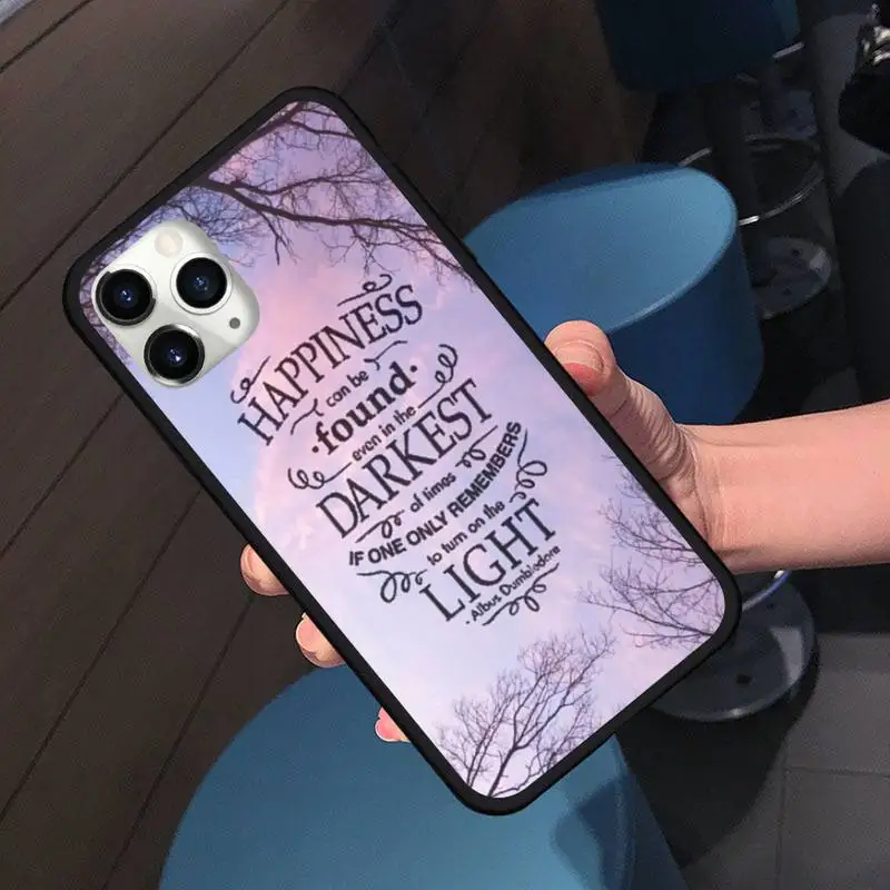 

Hogwart Harries Potter Comic design eternally Phone Case for iPhone 11 12 Pro MAX 8 7 Plus SE 2020