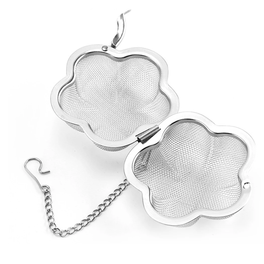 

Stainless Steel Flower Shaped Tea Infuser Versatile Mesh Tea Strainer Tea Interval Diffuser Strainers Kitchen Tools