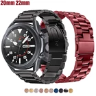 Ремешок для часов SAMSUNG Galaxy 4, 42, 46, 3, 45, 41 мм, из нержавеющей стали