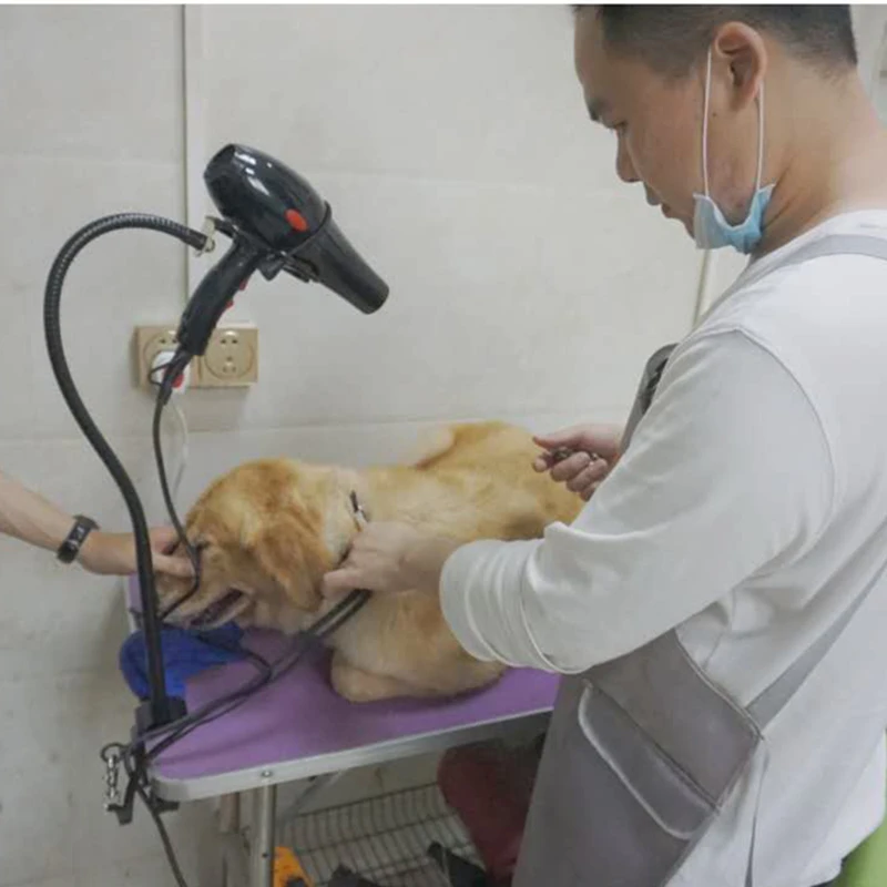 Dog Hair Dryer Bracket Large Water Blower Pet Beauty Table Suspender Rope | Дом и сад