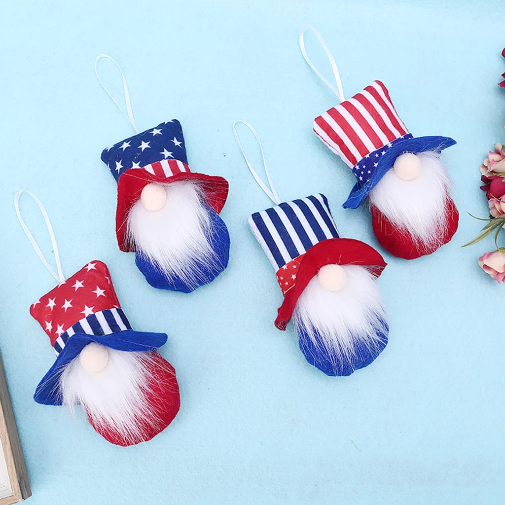 4x Gnome плюшевая кукла шведская безлицевая подвесная с Утяжеленным дном | Дом и сад