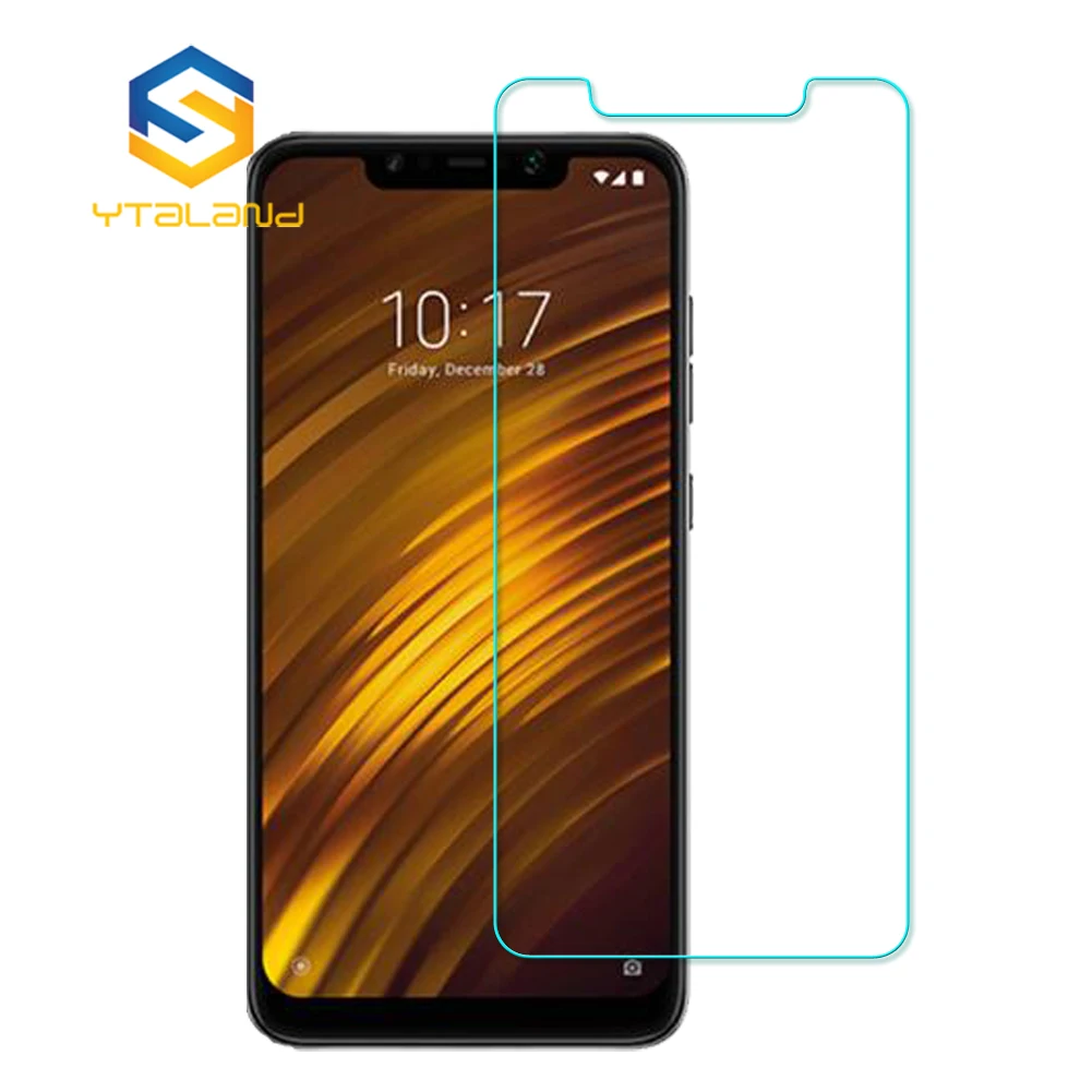 Ytaland 2.5D 0 3 мм 9H + высококачественное закаленное стекло для защиты экрана Xiaomi Pocophone