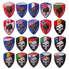 Патчи с вышивкой на липучке для одежды, 9,5x7 см