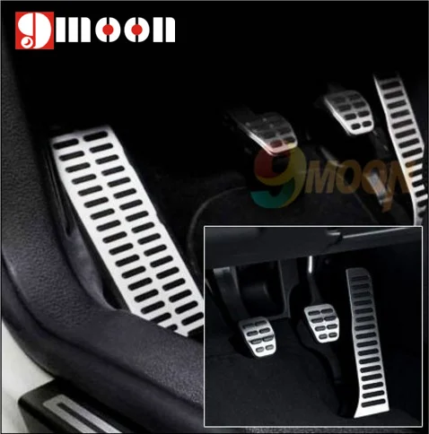 Автомобильная педаль из нержавеющей стали для Volkswagen vw Golf 5 6 MK5 MK6 Skoda Octavia Jetta Scirocco CC