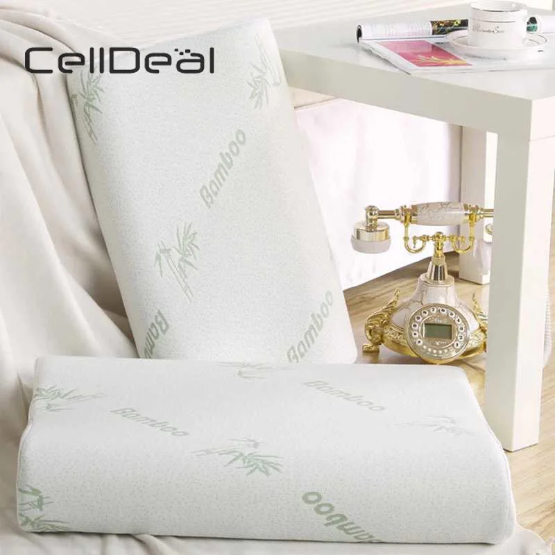CellDeal подушка из пены с эффектом памяти Ортопедическая для сна эргономичная