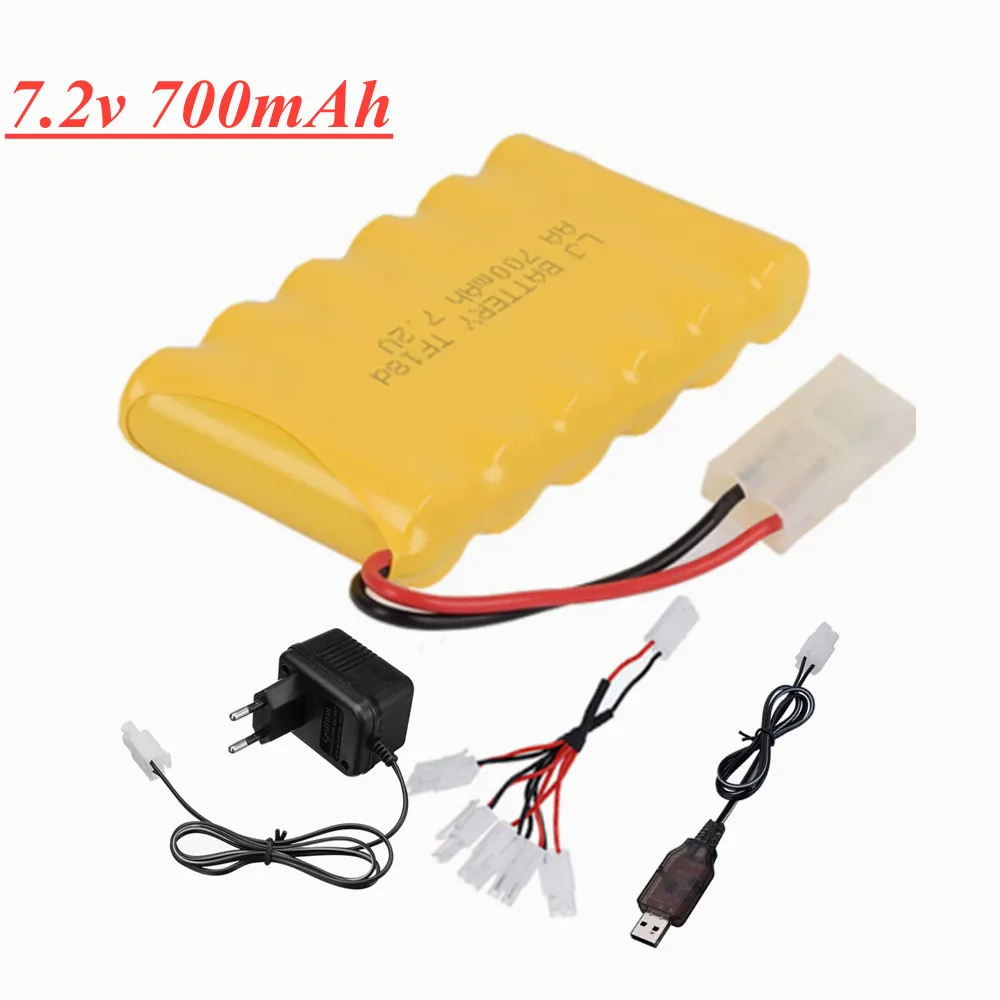 Никель-кадмиевая батарея 7 2 в 700 мАч + зарядное устройство для радиоуправляемых