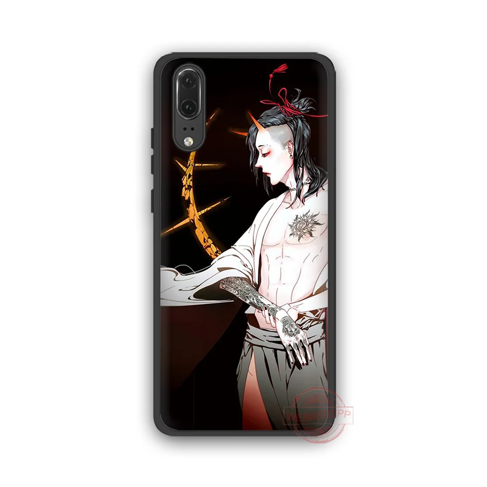 WEBBEDEPP Tokyo Ghoul Uta Модный мягкий чехол для телефона Huawei P10 P20 P30 Lite Pro Y6 Y7 Prime 2018 Y9 2019 |
