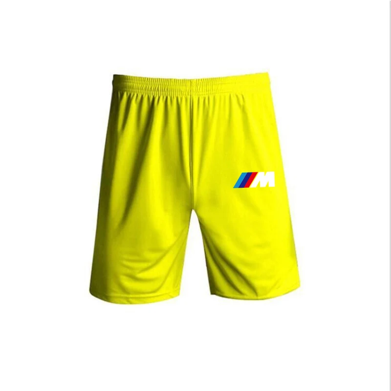 

2021 Summer BMW New Solid Color Casual Shorts Men's Casual Loose Beach Pants Men's Sports Shorts Running Sports Breathable